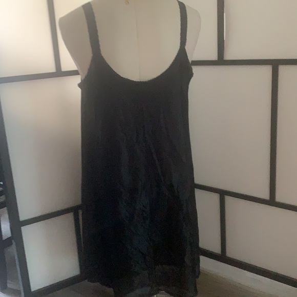 Vintage Women’s Black Slip Size 44 Plus Size I381 - Picture 5 of 9